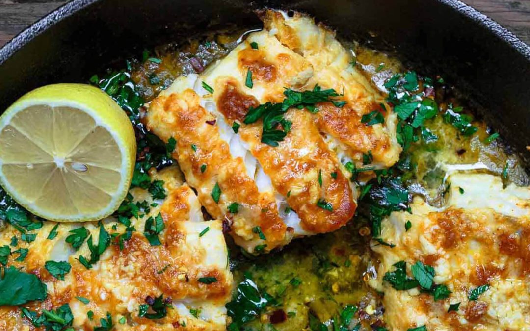 Greek-Style Baked Cod Recipe